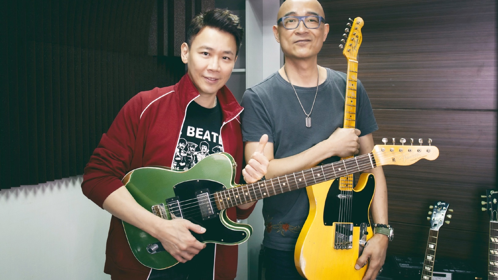 陶喆与王治平(1张)