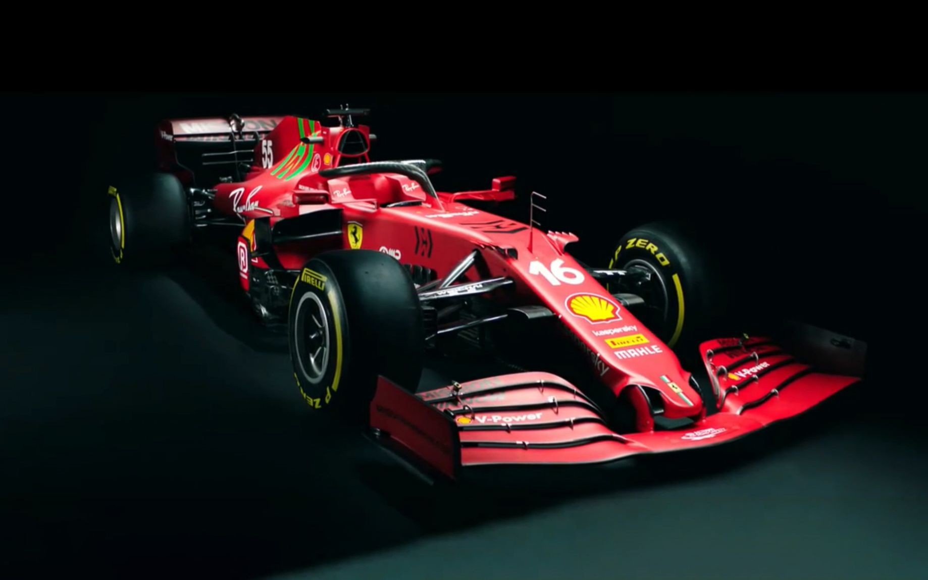 法拉利2021赛季新战车:sf21_哔哩哔哩_bilibili