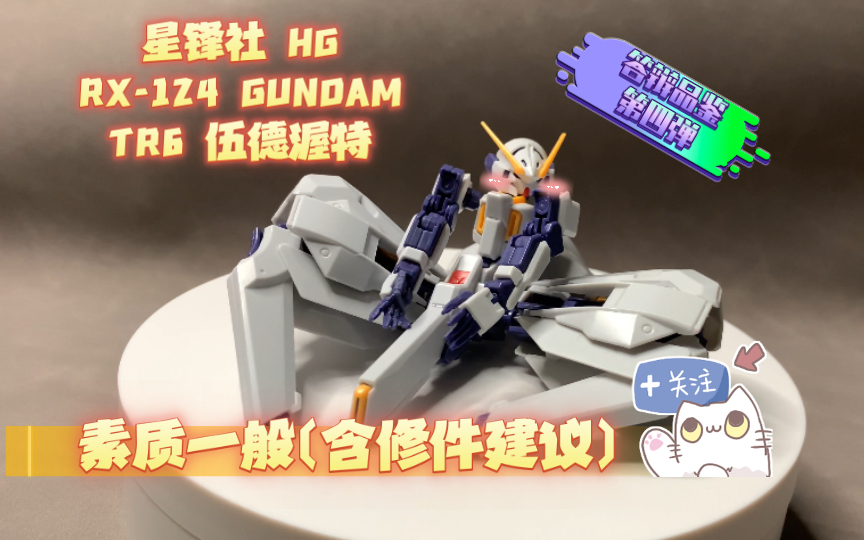 【答辩品鉴】第四弹:星锋社hg tr6 伍德渥特(含修件分享)