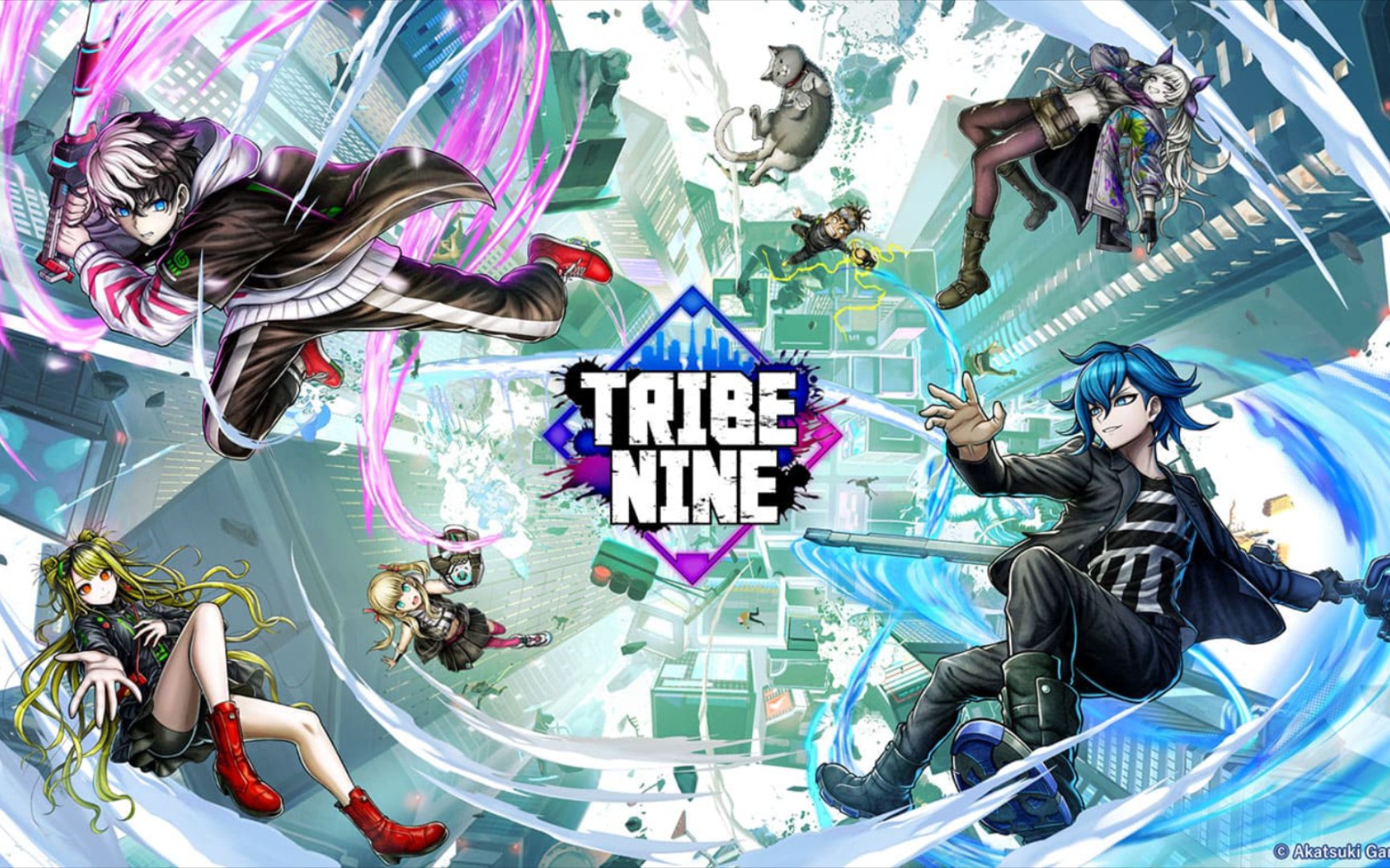 [图]小高和刚新作 tribe nine 游戏pv