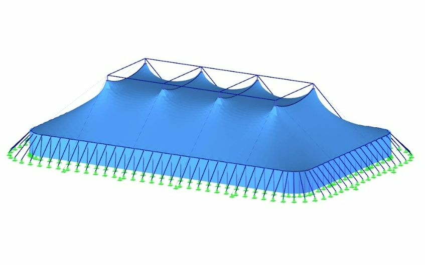 RFEM:优秀的膜结构设计软件哔哩哔哩bilibili