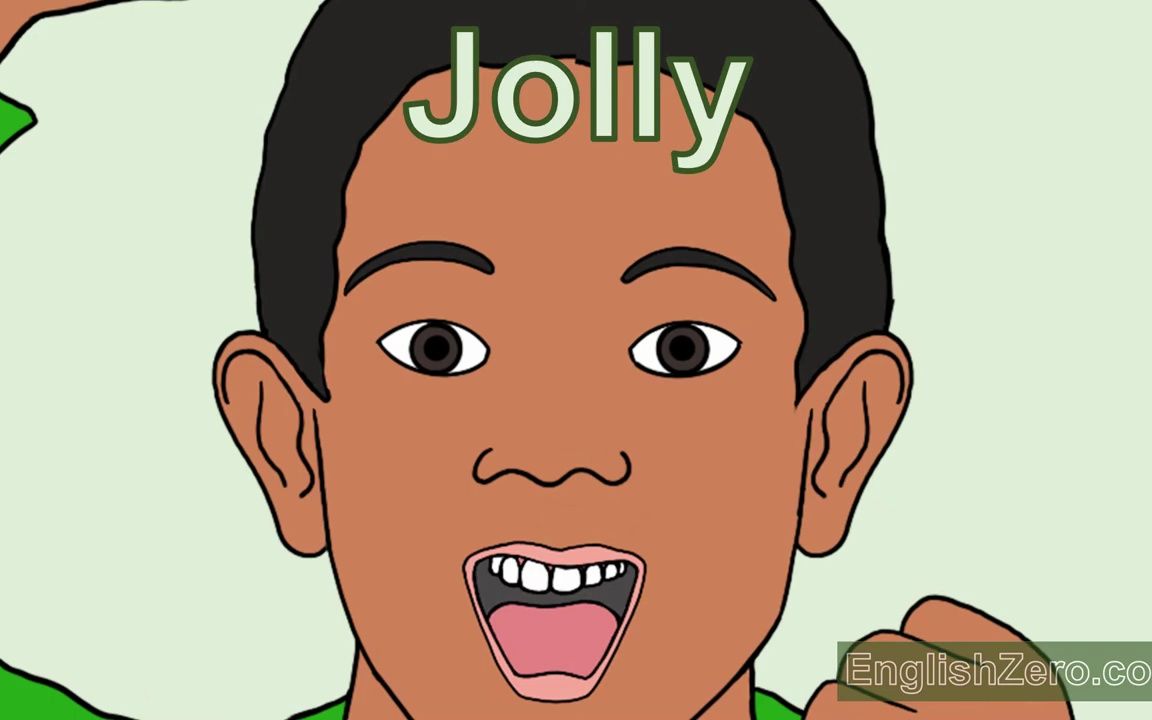 tongue twister 61- jolly jack and joyful jill jumping down the