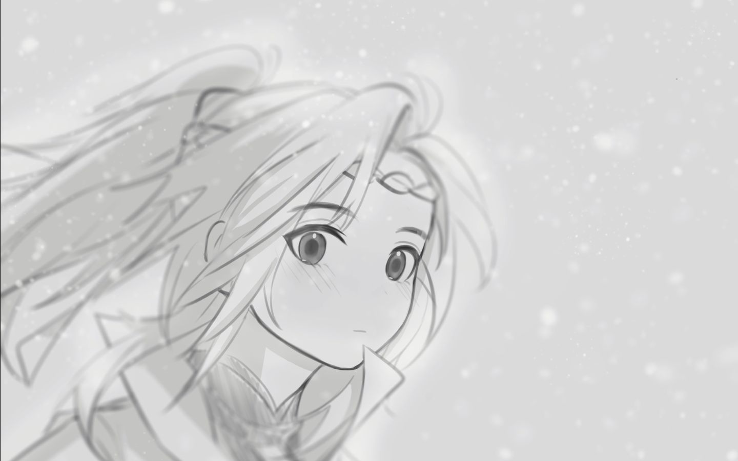 一梦江湖手书oc华武向寒渊临雪
