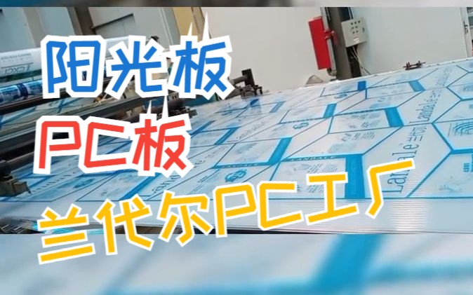 日照阳光板PC厂家兰代尔双层阳光板厂棚 车棚专用透光板哔哩哔哩bilibili