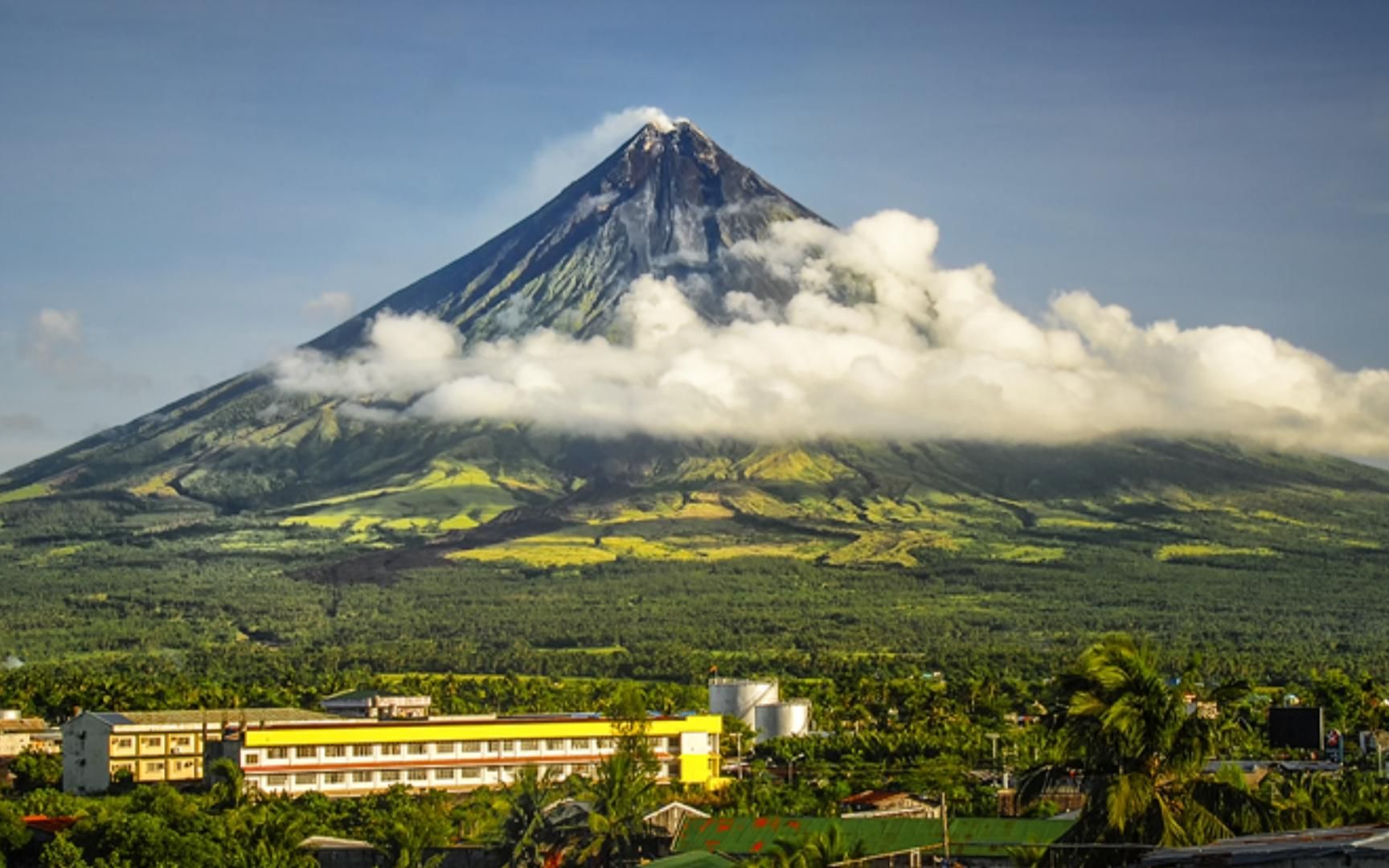 马荣(mayon)火山|菲律宾-谷歌地球上手把手找到这座最完美圆锥体火山