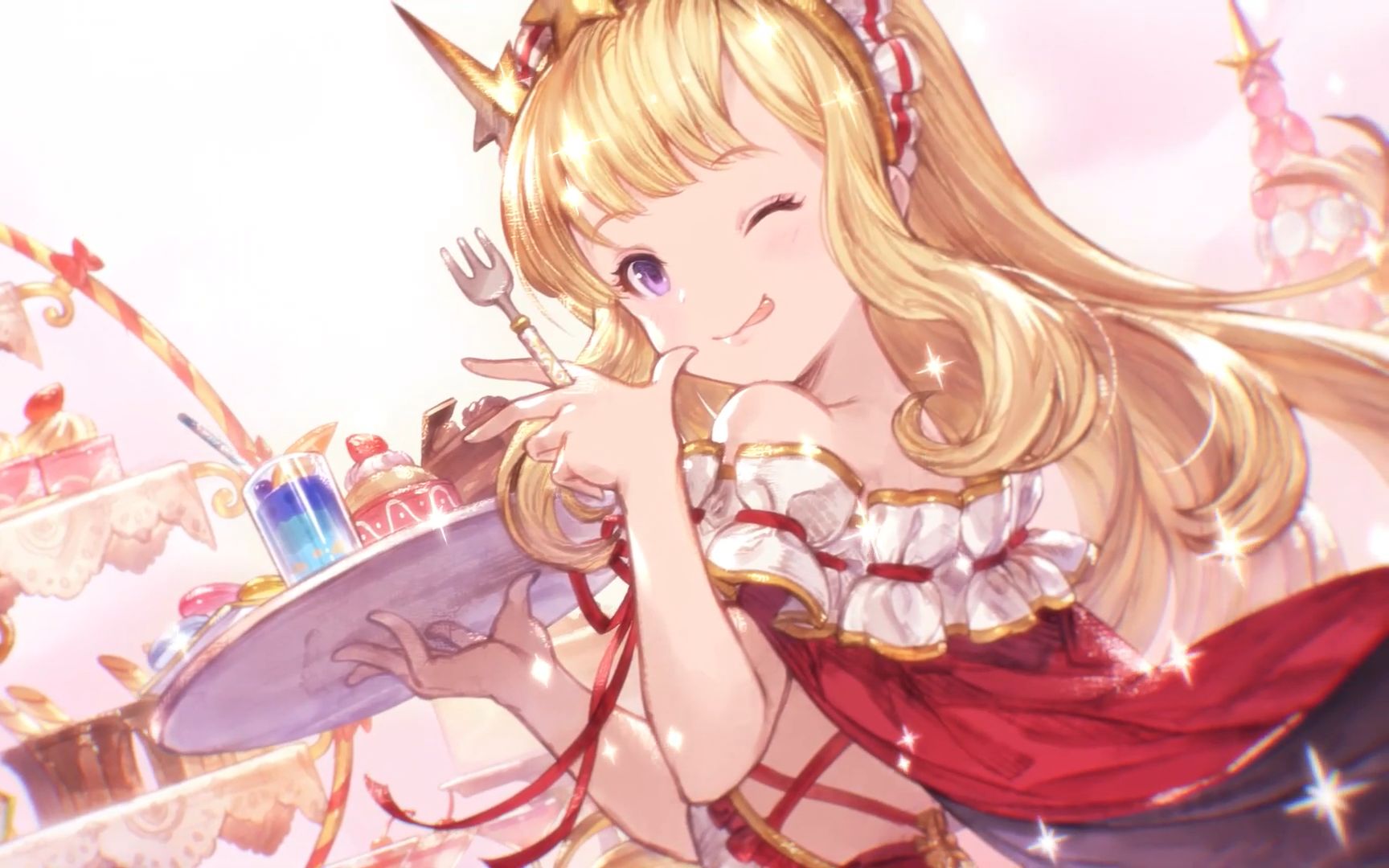 碧蓝幻想卡莉奥斯特萝生日祝贺剧情翻译世界第一可爱美少女的生日祝福