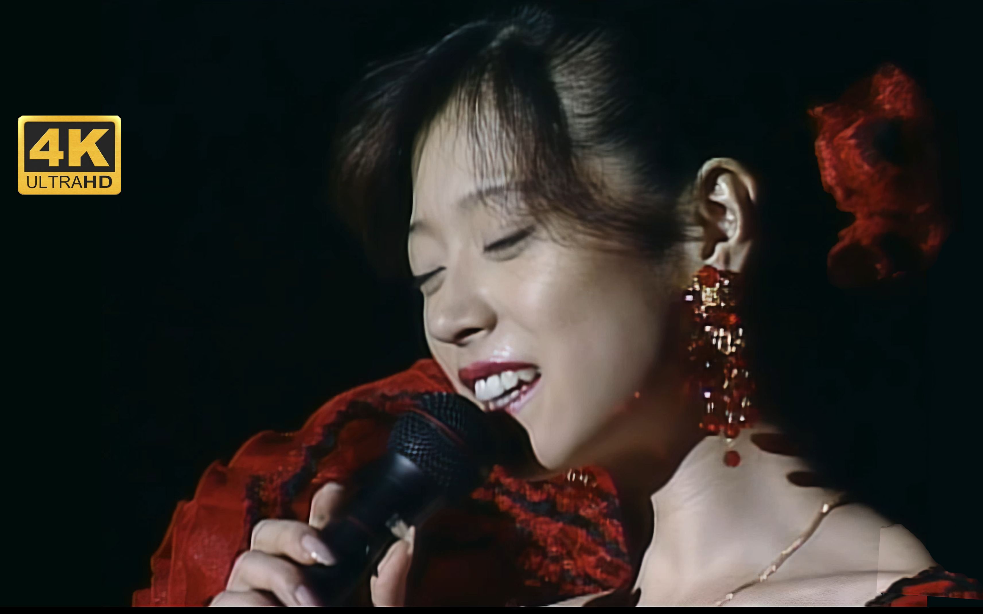 【中森明菜】夢 '91 Special Live 'Listen to Me' 4K60_哔哩哔哩_bilibili