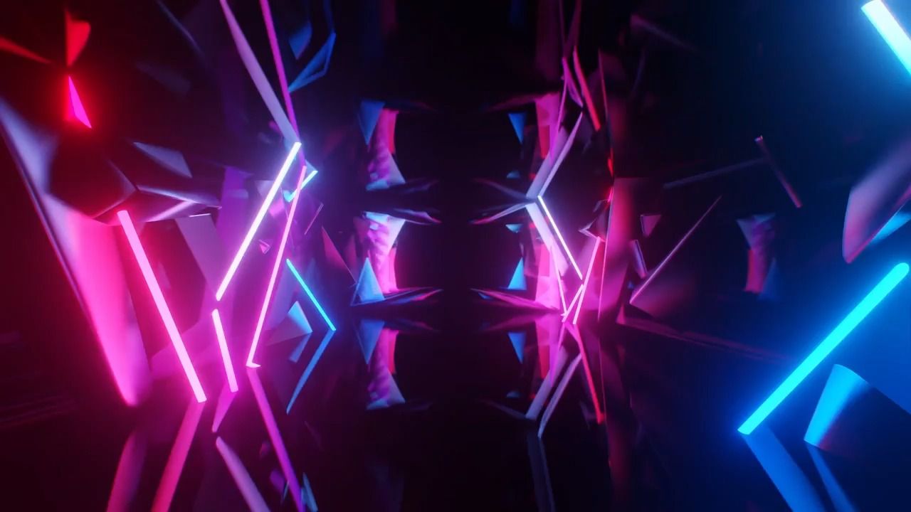 一笑江湖 科目三 歌曲配乐 炫彩舞台灯光线条动感舞蹈演出酒吧led屏幕