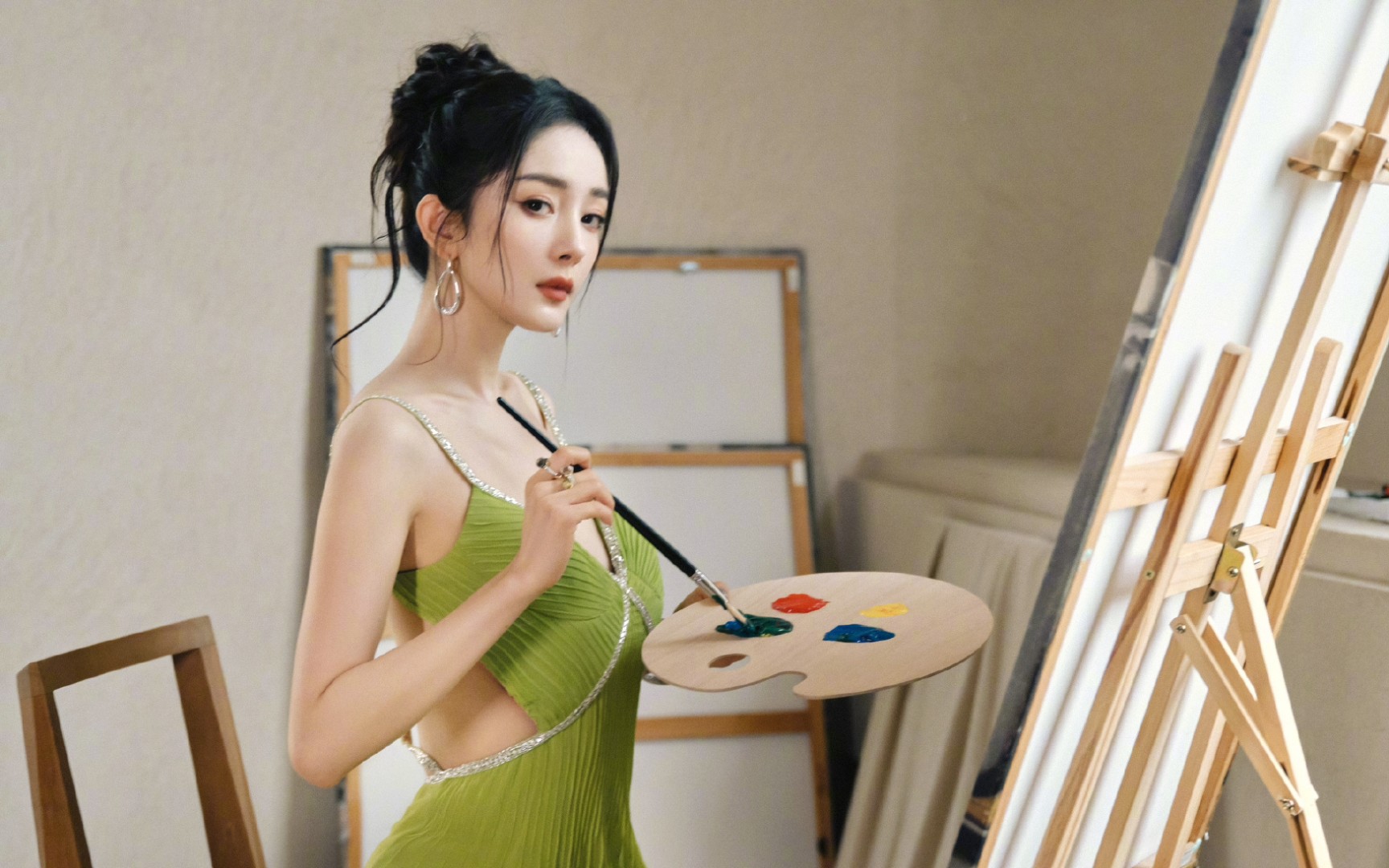 中国国民度最高的女演员之一杨幂真的好美!