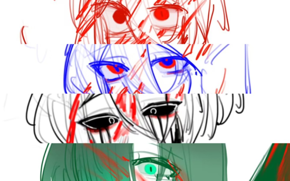 【undertale au/传说之下邪骨团/拟人】来看看全员恶人