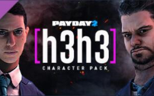 [图]【PAYDAY2DLC】对，我为了听新角色说话抢了半个银行-菜菜水喵最不走心DLC评测:PAYDAY 2: h3h3 Characte（收获日2H3H3角色包）