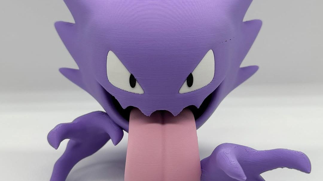 🌀这只3d打印的鬼斯通有点邪门