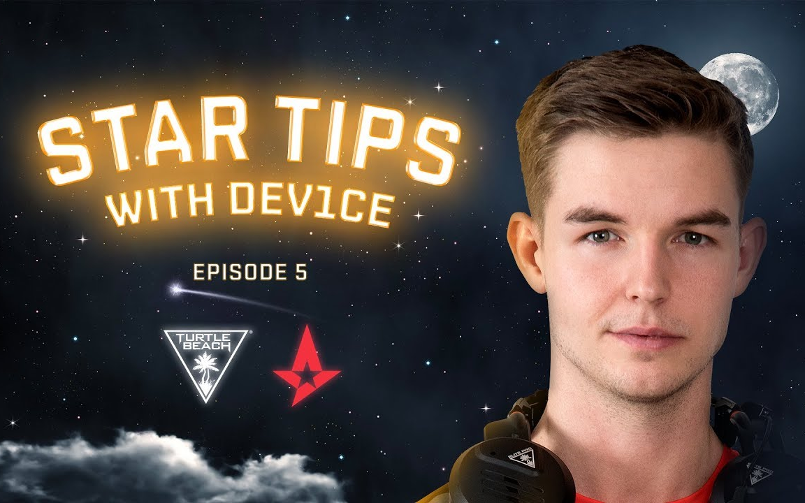 csgo中字教学dev1ce教你cacheb点防守