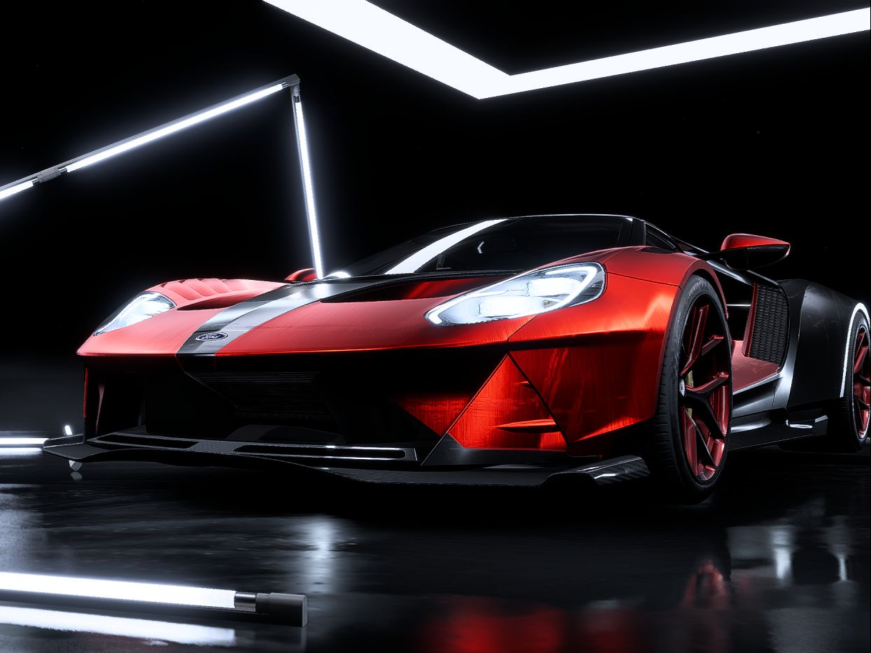 【极品飞车21】福特tg改装前后对比