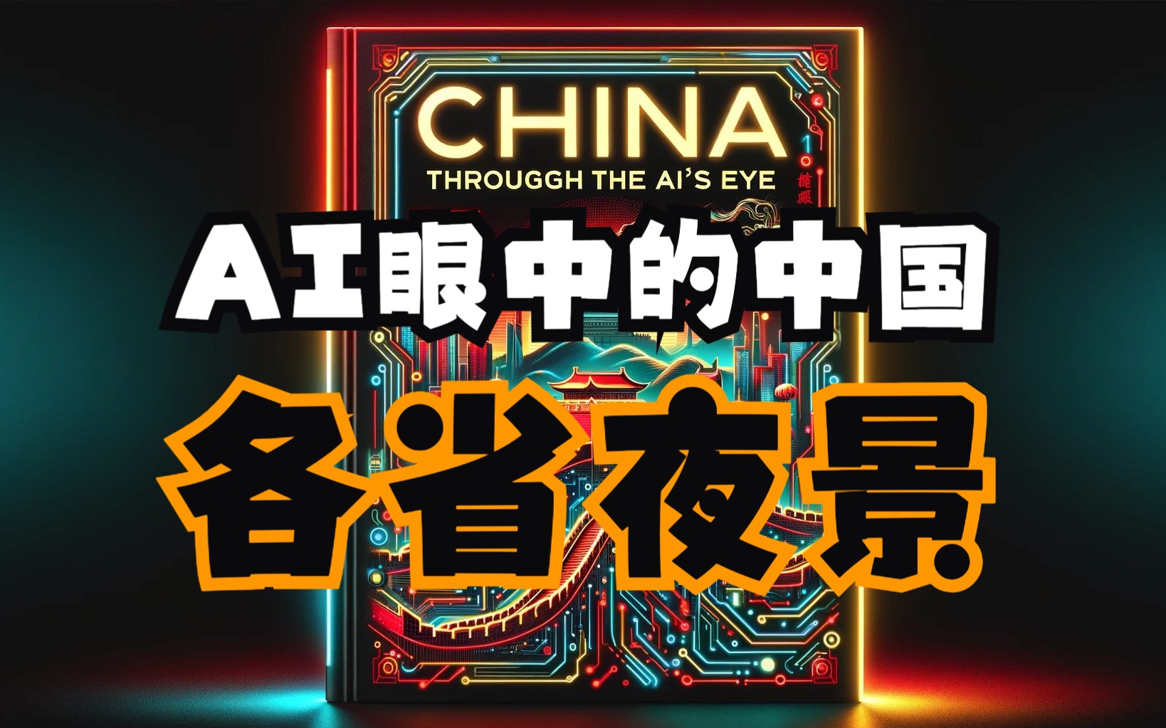 AI 眼中的中国【各省】【夜景】哔哩哔哩bilibili