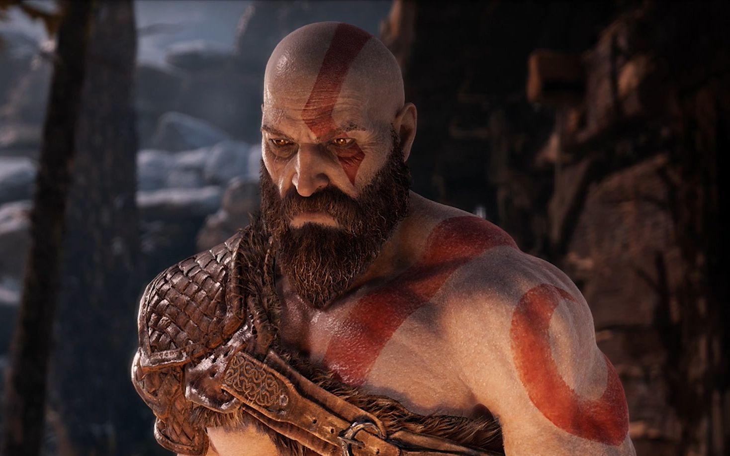 新战神ps4及ps4pro画面对比性能模式60帧爽爆游民新闻