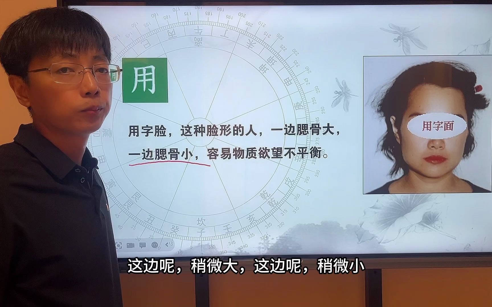 一起看脸识人014-用字脸详解