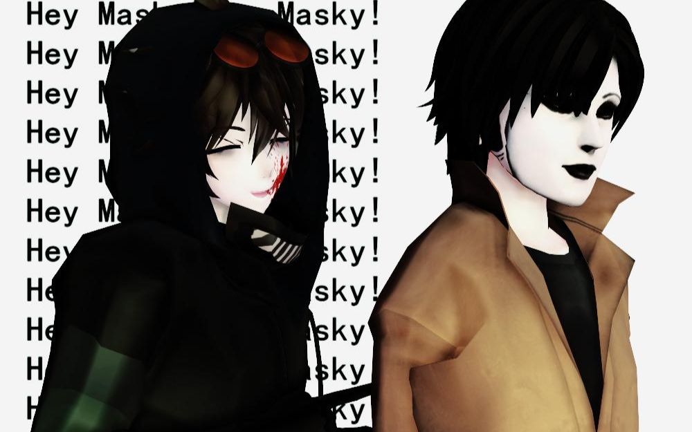 【batim x mmd】rich kids.【alice/boris/bendy】