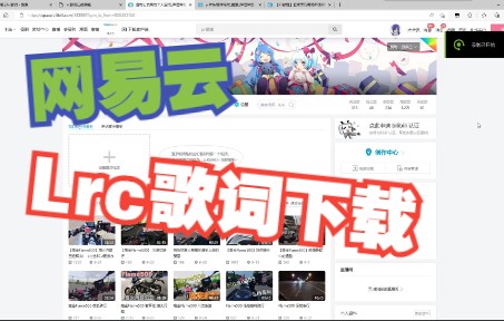 网易云Lrc歌词下载(无需软件)哔哩哔哩bilibili