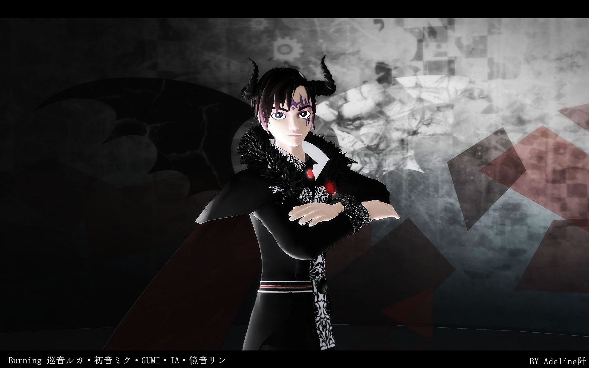 【星魂MMD】魔王魂的Burning哔哩哔哩bilibili