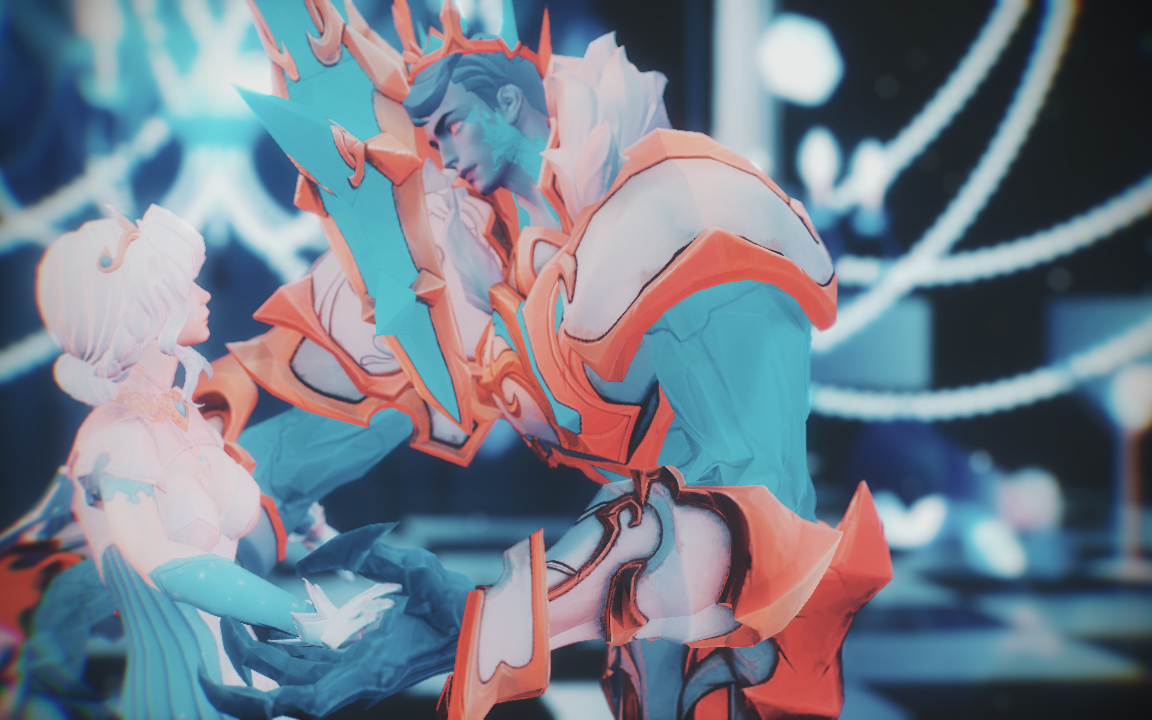 王者荣耀mmd干将莫邪冰霜恋舞曲蜜月アン99ドゥ99トロワ