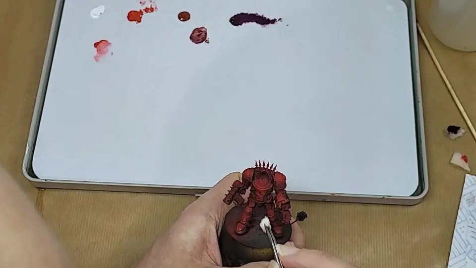Airbrushing Army Painter Speedpaints - Painting a dragon! 