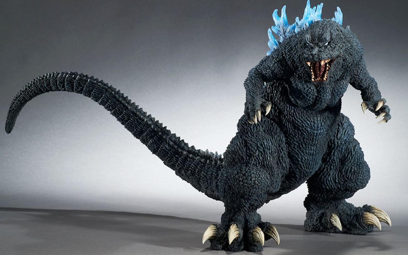 搬运玩具速评xplus巨兽系列哥斯拉2001少年限定版