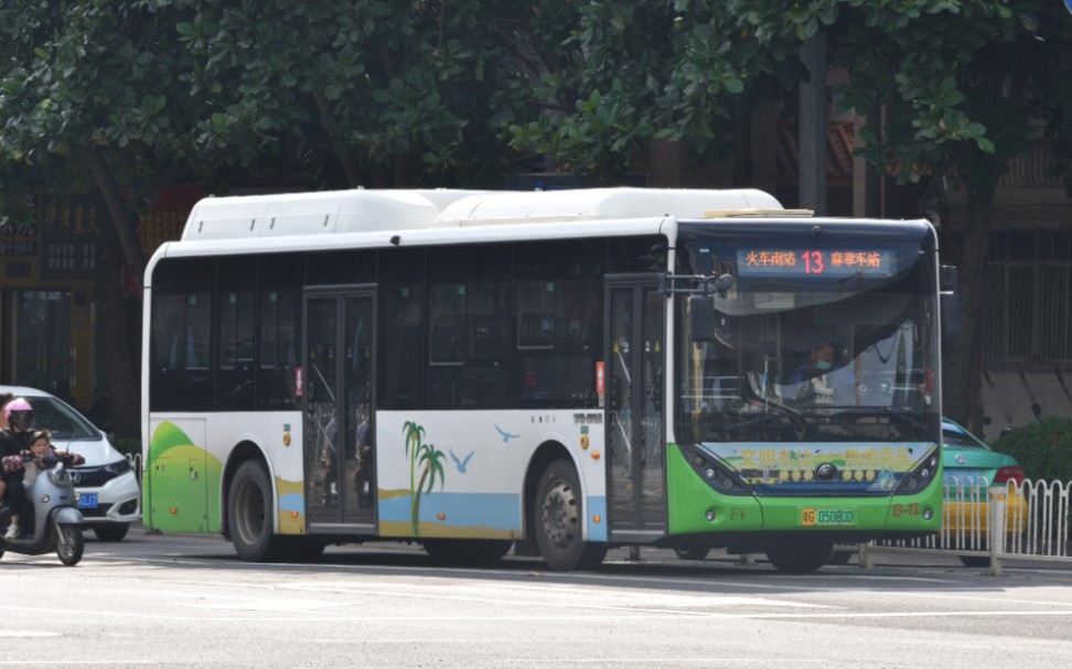 沉浸聆听湛江公交的宇通zk6106bevg5e!