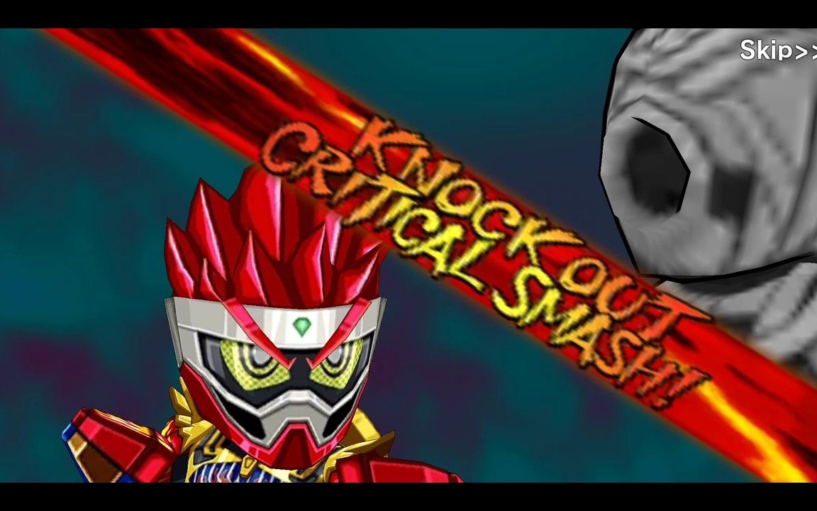 假面骑士战斗突击——帕拉德50级卡带完美击倒大招演示