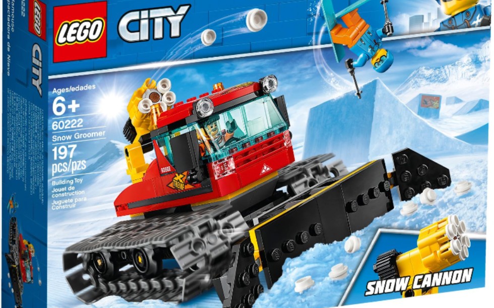 乐高城市60222扫雪机速组评测
