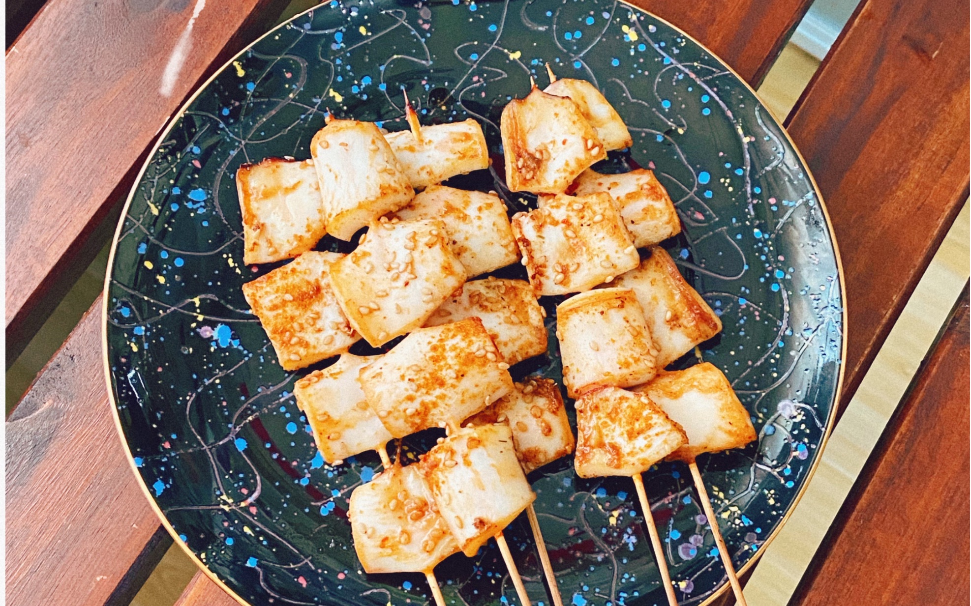 完爆小吃摊的烤鱿鱼串儿,在家轻松搞定!