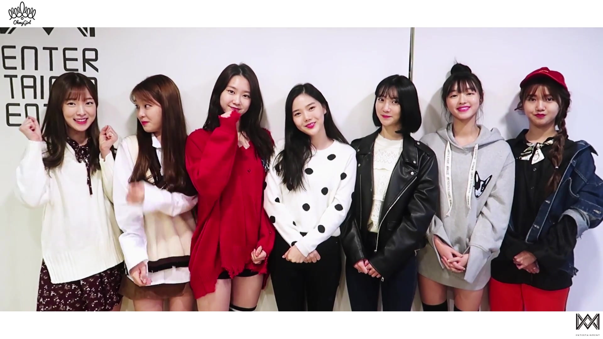 【無字】oh my girl 傳達的2018年度 高考應援信息