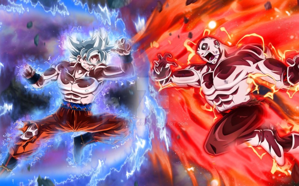 【mugen】全形态自在空vs爆衣吉连 自在极意空 自在极意功悟空【1080p