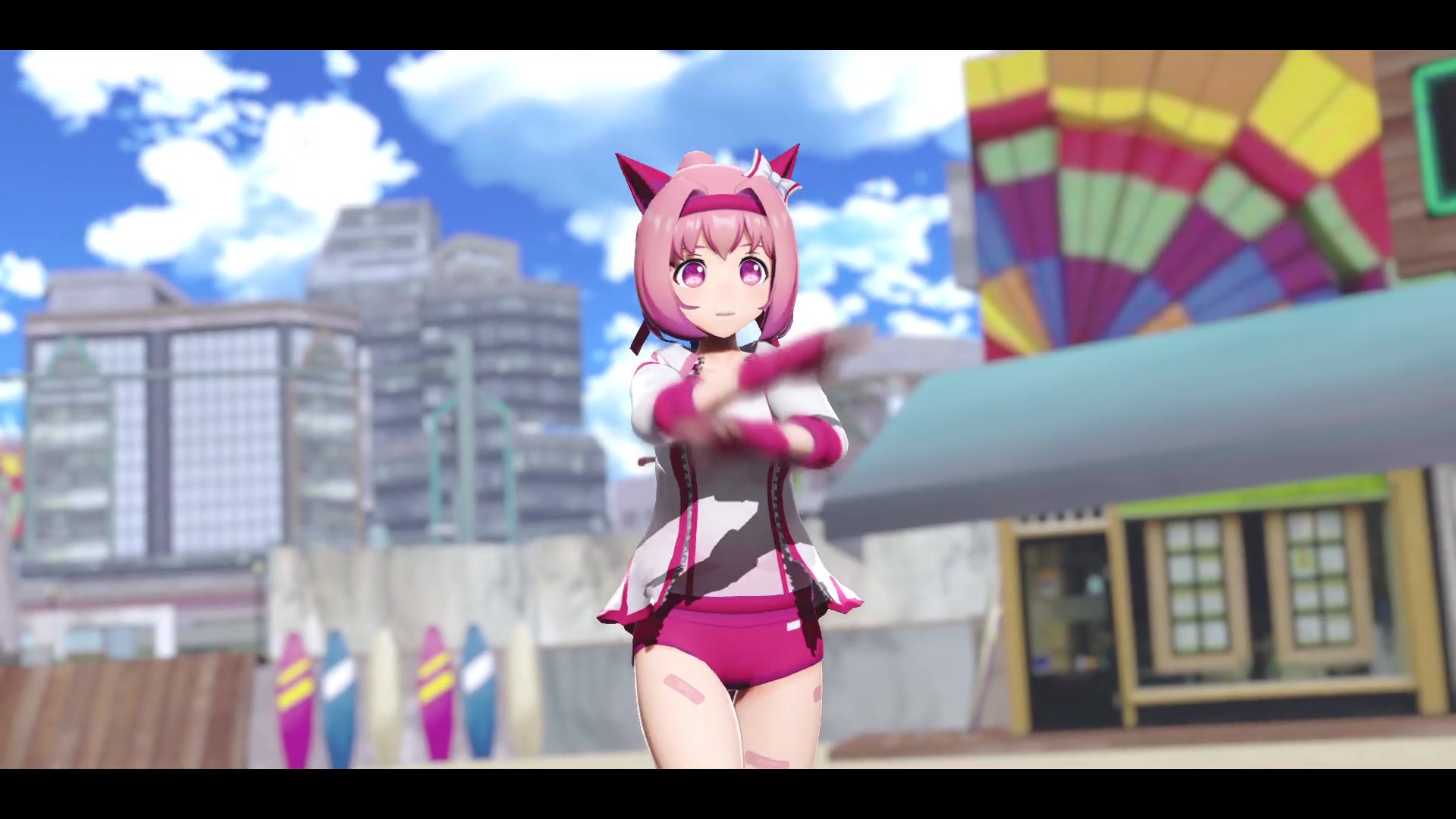 【赛马娘mmd】春丽乌拉拉 - deep blue town_哔哩哔哩_bilibili