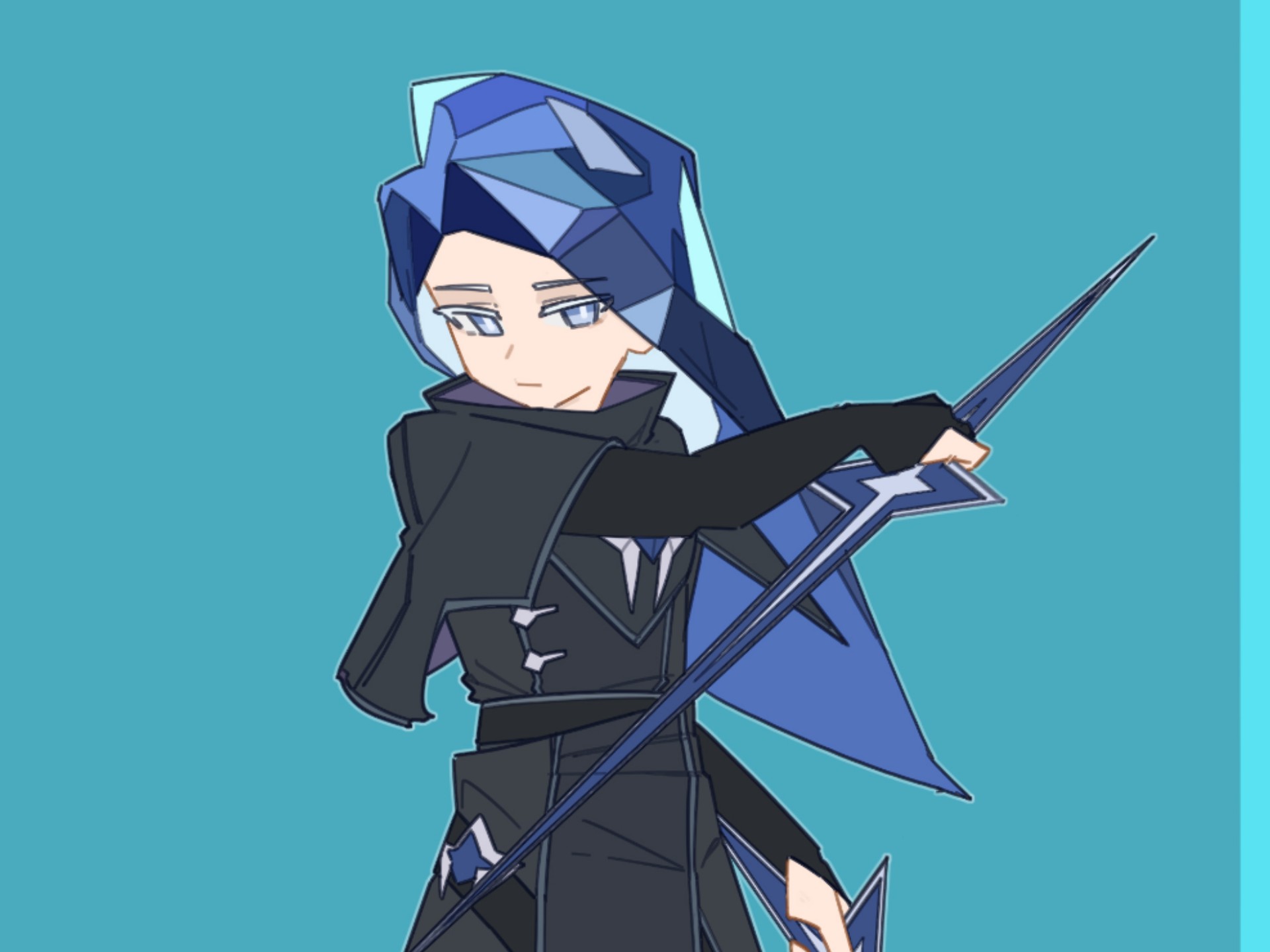 [绘画过程]摸鱼