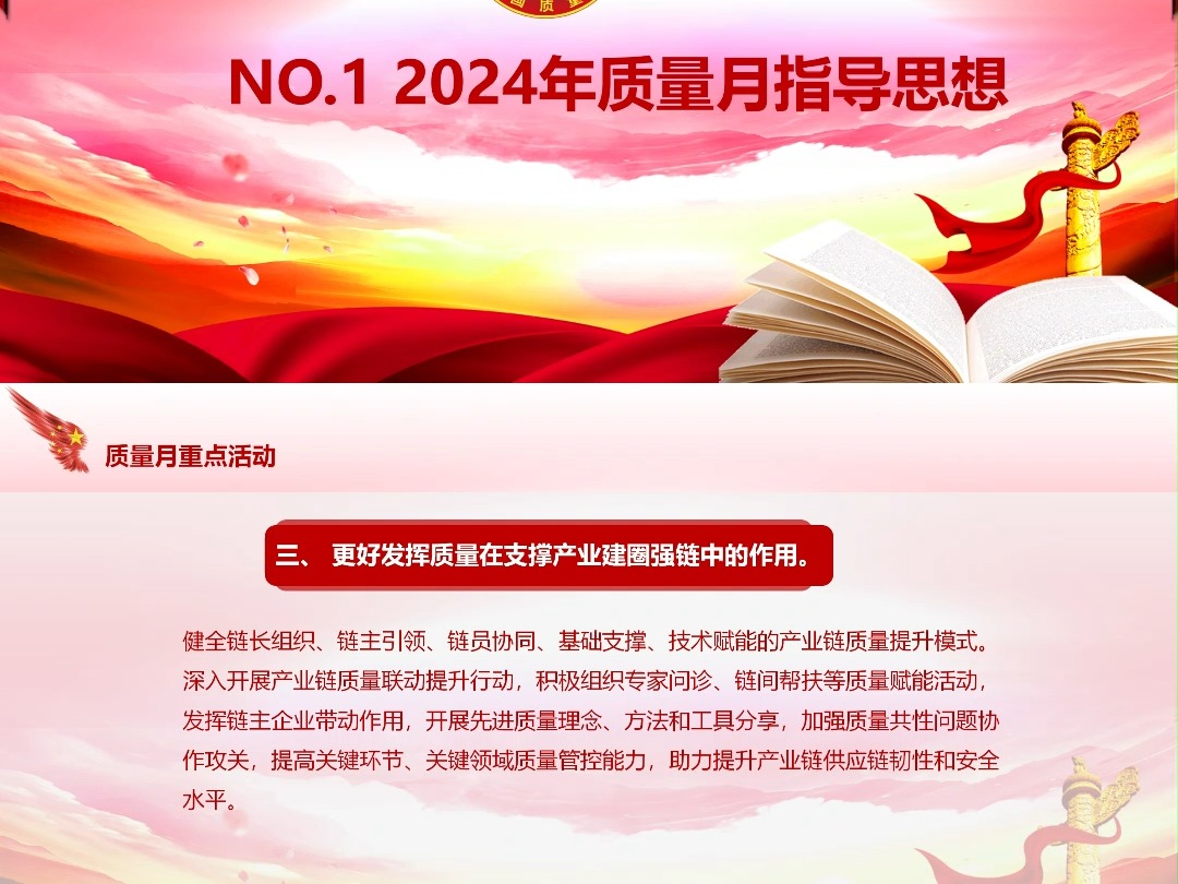 质量月活动PPT第二十集 #2024年质量月 #质量月主题哔哩哔哩bilibili