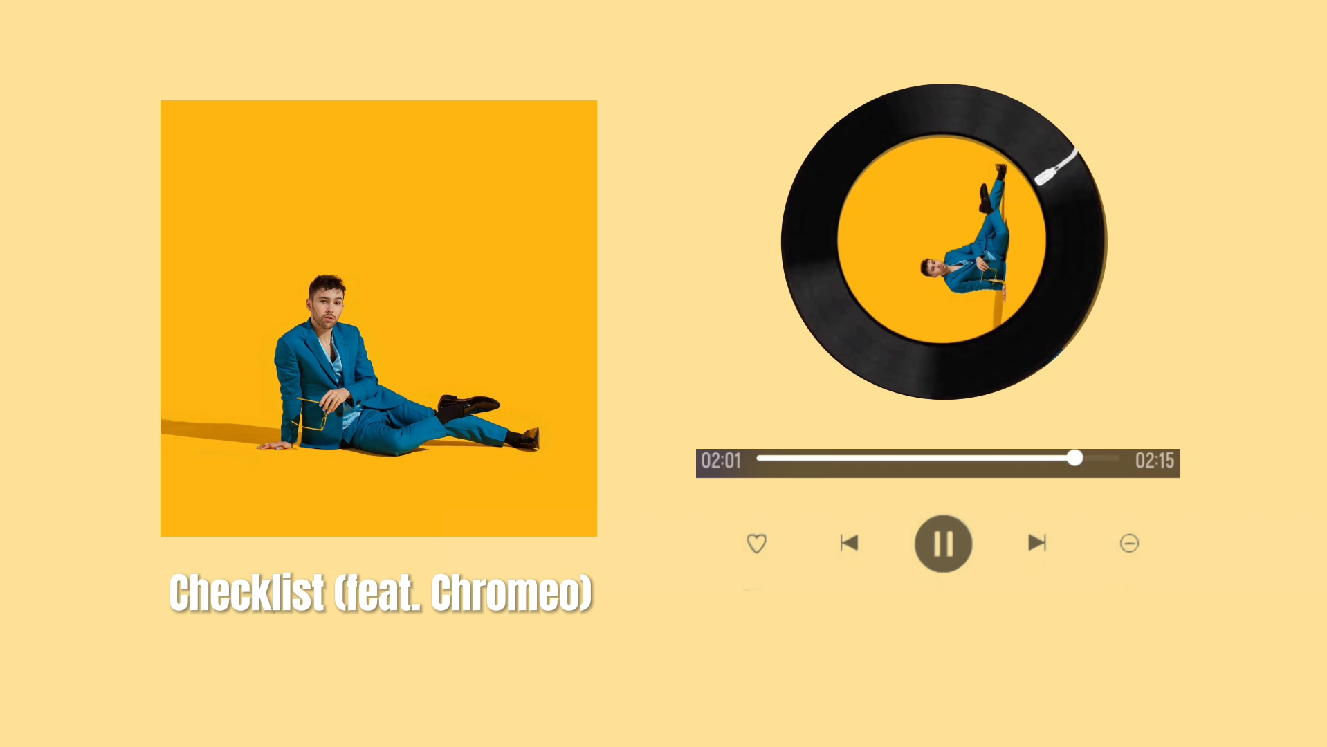 [图]【音乐推荐】Checklist (feat. Chromeo)-MAX