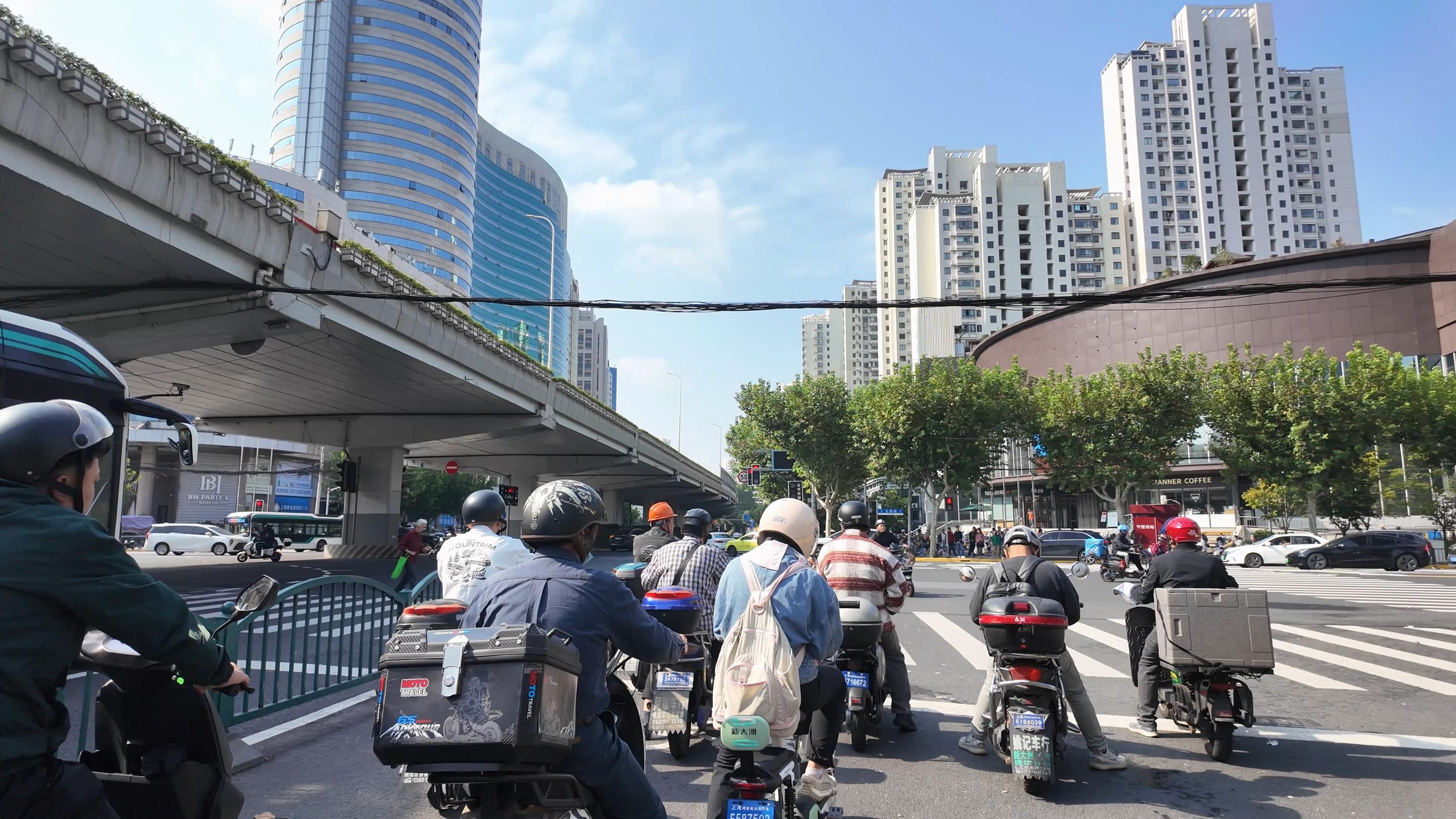 中山北路|游览 上海 都市 4K|沪太路|曹杨路|静安区|普陀区| 内环高架路|铜川路|真如寺塔|沪太长途汽车站|柳营路哔哩哔哩bilibili