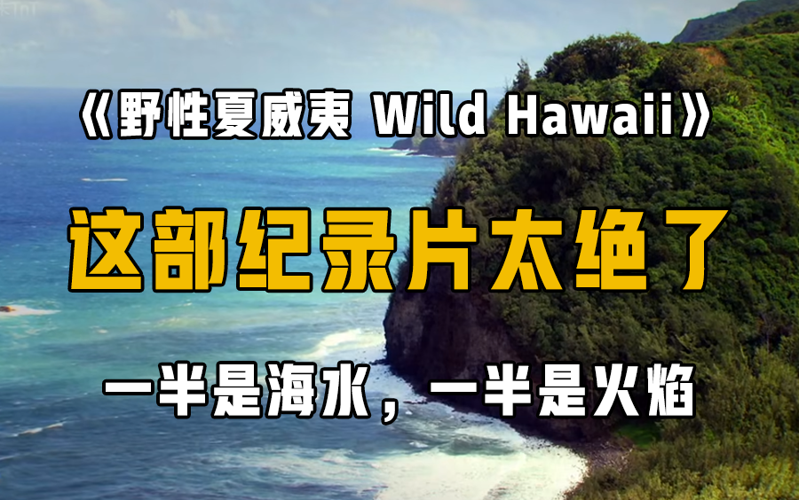 [图]【野性系列纪录片】看完好想去夏威夷！极致视觉体验《野性夏威夷》中英双语纪录片