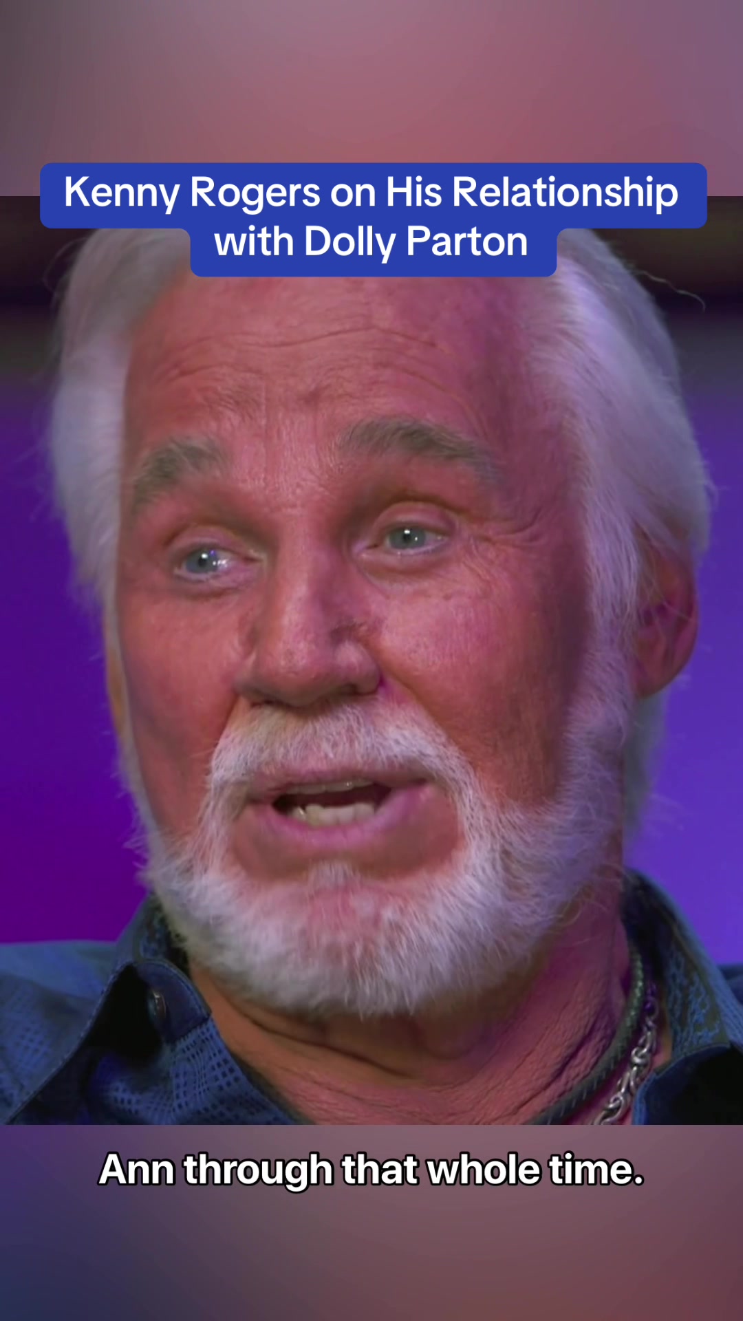 肯尼·罗杰斯揭示了他与多莉·帕顿关系背后的真相,并分享了为什么