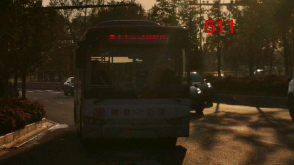 (新走向)南京公交511路(雨山路地铁站南→莫愁湖公园西门)pov