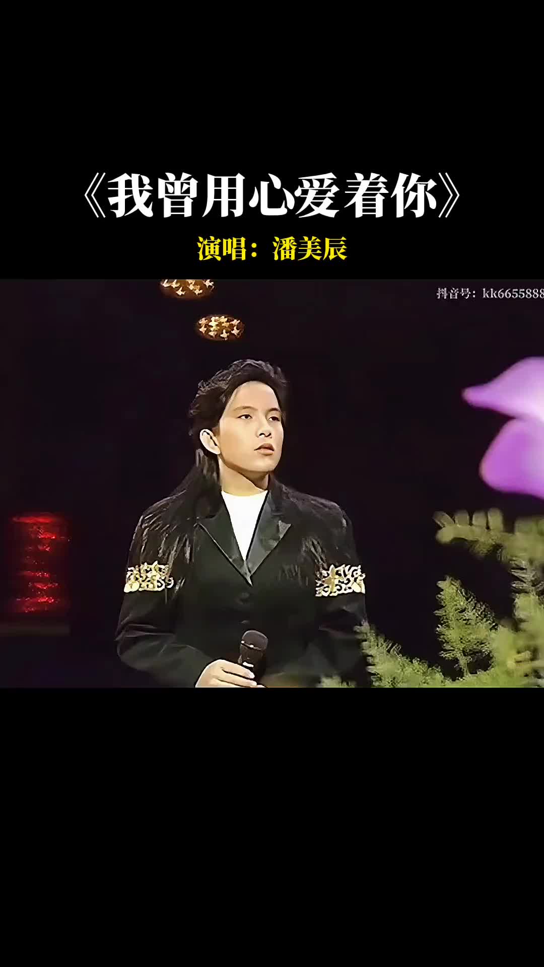 我曾用心爱着你歌词深入人心潘美辰经典老歌怀旧音乐