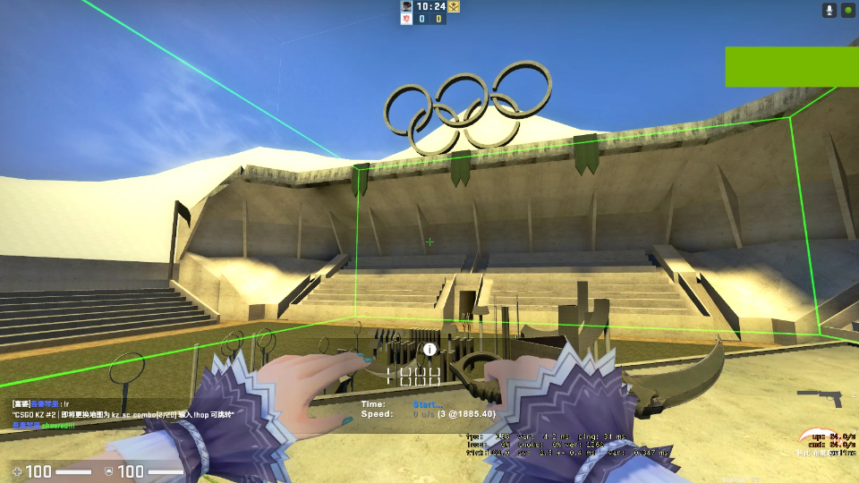 csgo萌新滑翔surfolympicsfix进阶五环