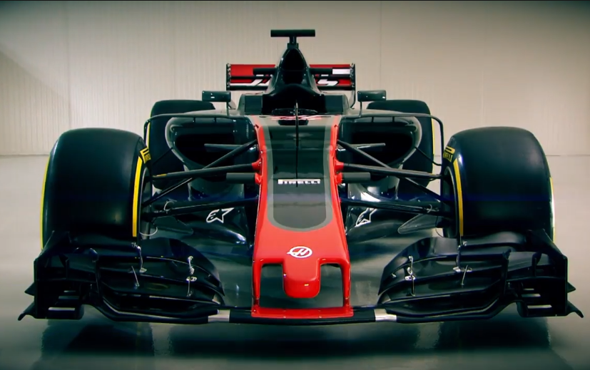 【f1新车发布】蛤斯车队2017赛季新车 - vf17