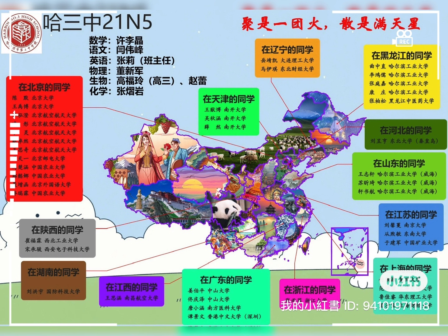 2024届毕业哈三中南岗校区五班毕业蹭饭图