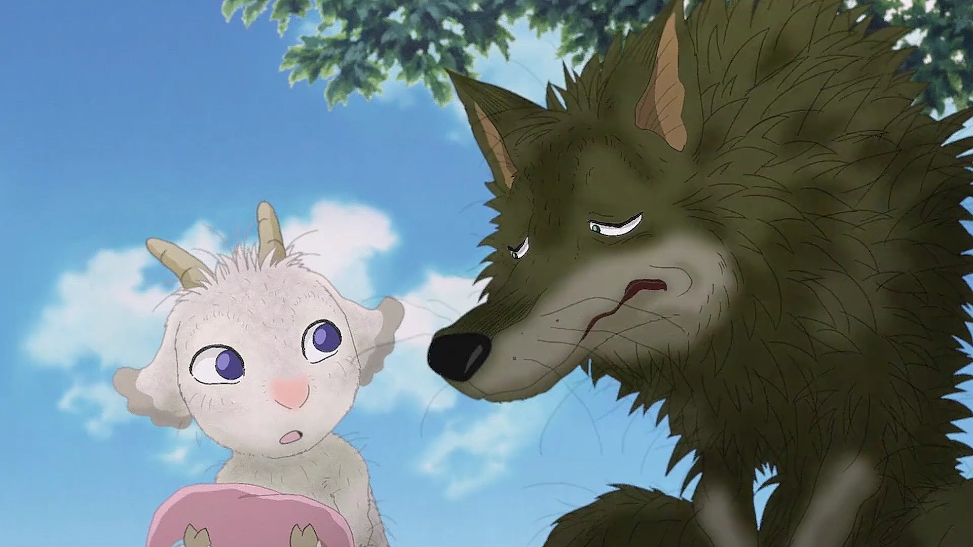 129.大灰狼和小羊成为了朋友 #动画电影 #电影解说