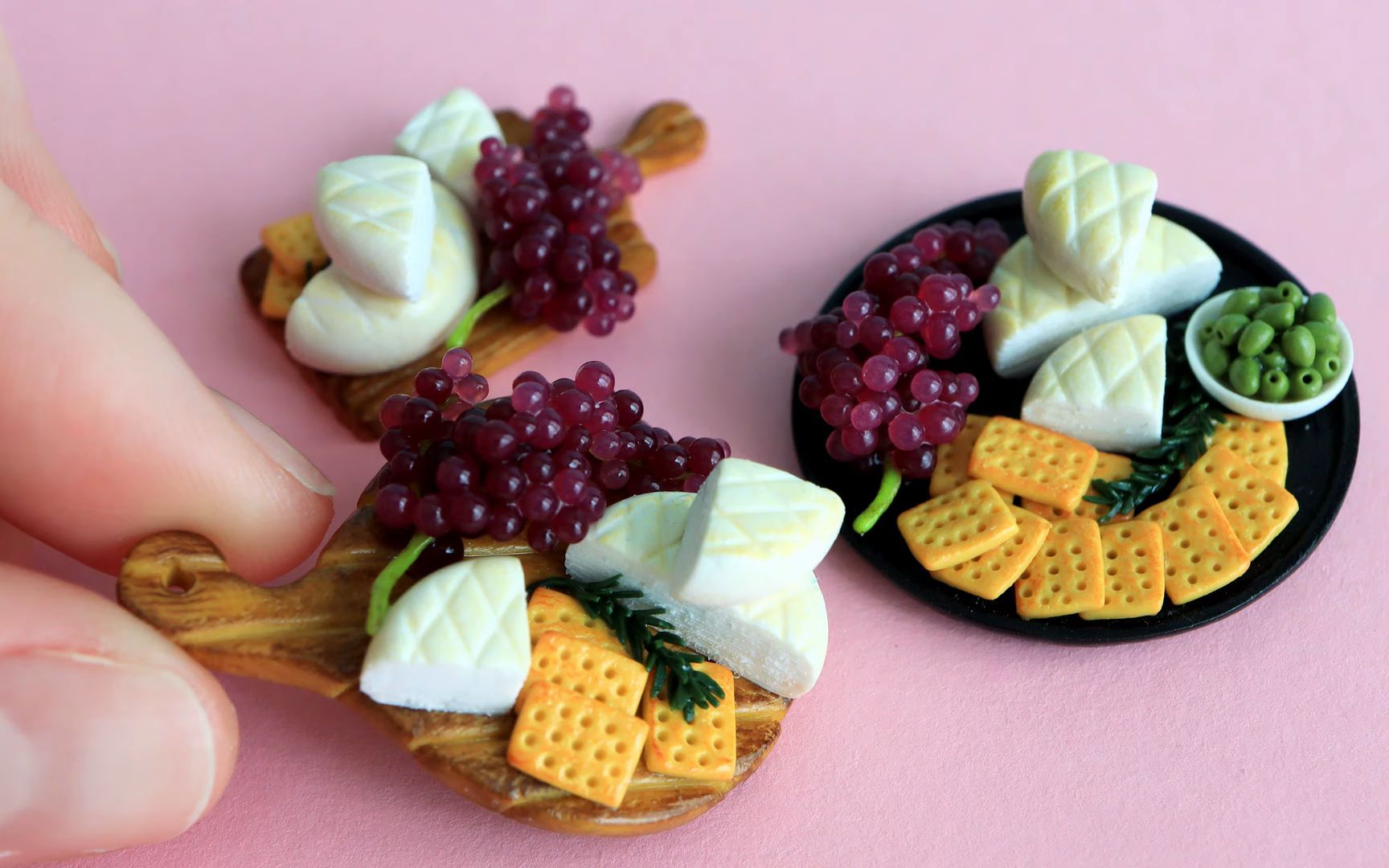 sweetminidollhouse的迷你手作迷你水果捞粘土diy娃屋微缩建筑家具