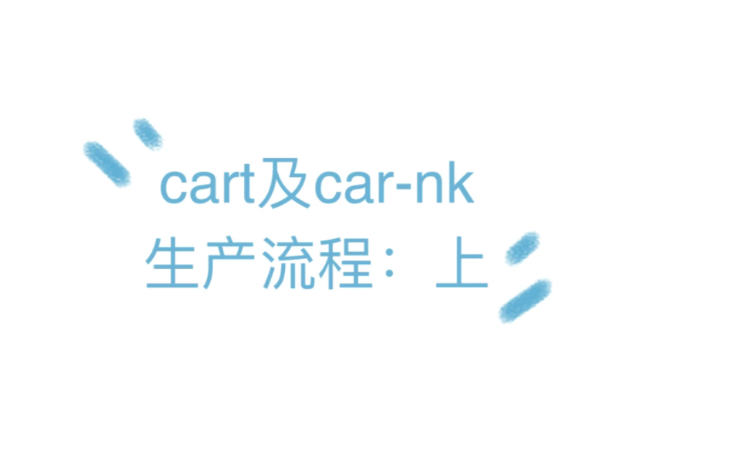 【每天学点细胞治疗15】cart及carnk生产流程——上哔哩哔哩bilibili