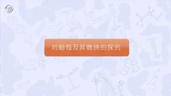 Download Video: 对蜡烛燃烧的探究