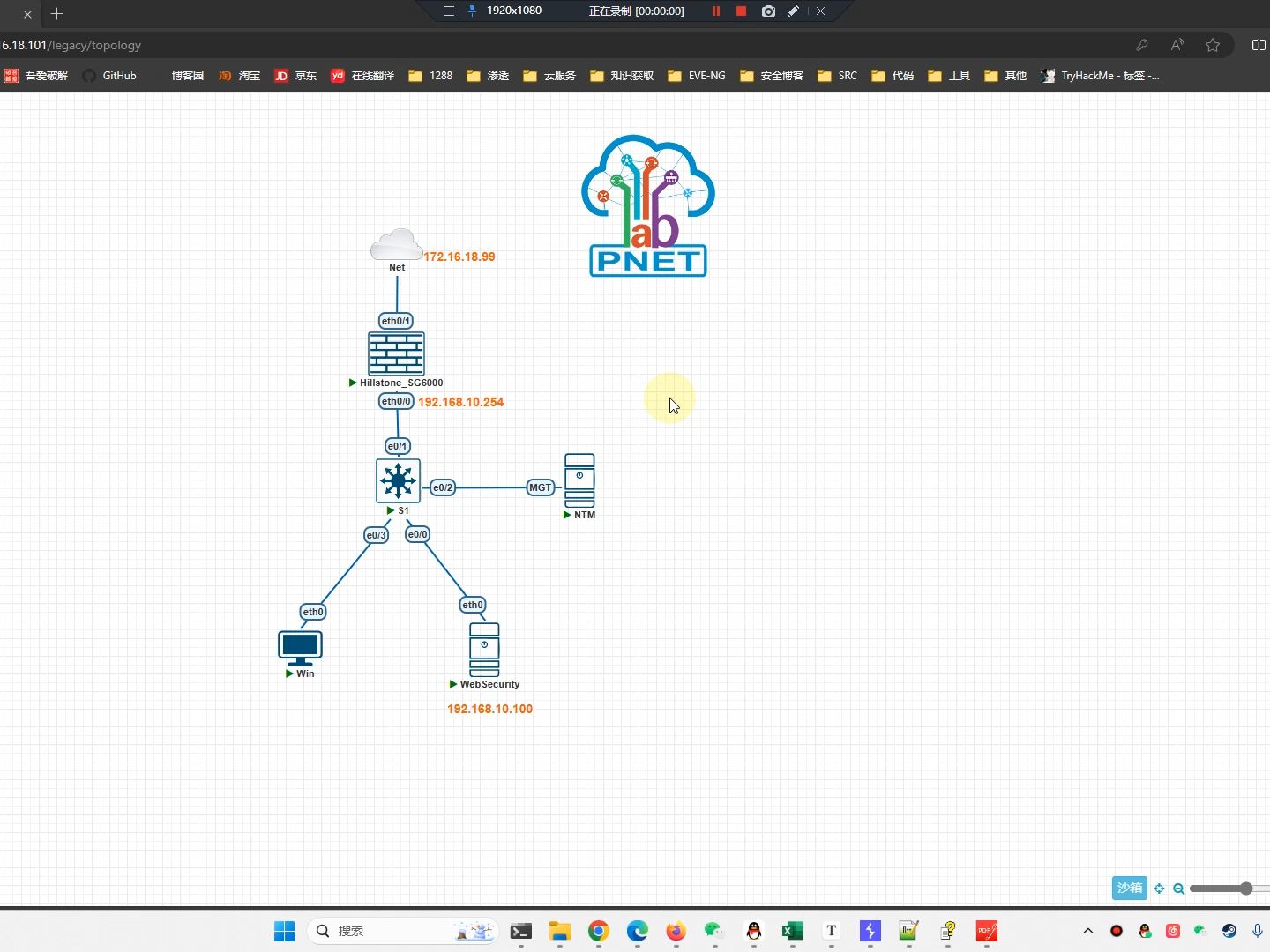 PNETLAB NTM流量分析系统镜像测试哔哩哔哩bilibili